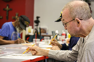 Veterans making art