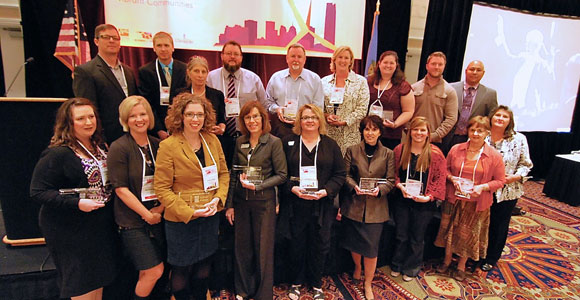 Members of Leadership Arts Class V (2012) at the 2012 Oklahoma Arts Conference