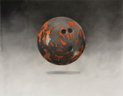 Bowling Ball by Edward Ruscha