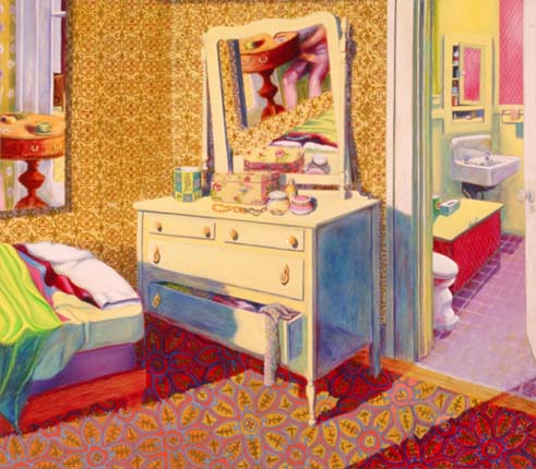 Bedroom on Telegraph Ave. by Marty C. Avrett