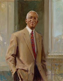 Dr. John Hope Franklin by Everett Raymond Kinstler