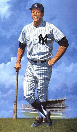 mickey mantle art