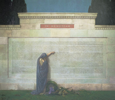 Pro Patria: The State Mourns the Memory of Her Dead by Thomas Gilbert White