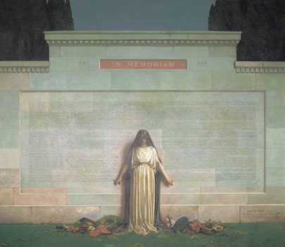 Pro Patria: The State Guards the Memory of Her Dead by Thomas Gilbert White