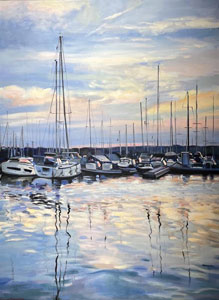 Paintng byBehnaz Sohrabian
