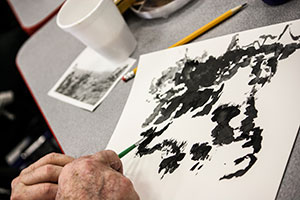 Veterans making art